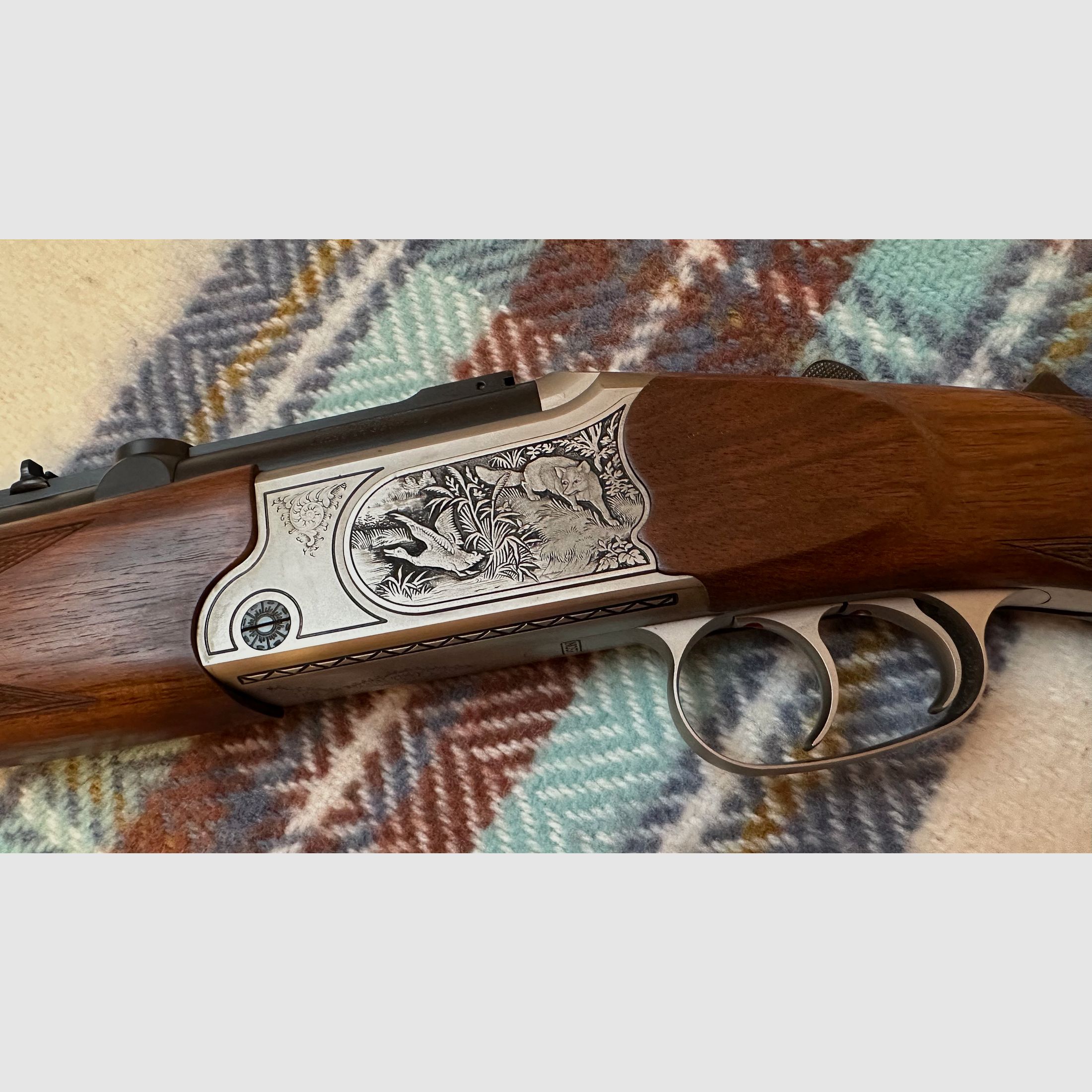 Merkel SLII Simson Bockbüchsflinte thermostabil Handspannung 7x65R 20/76