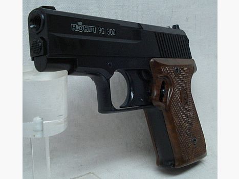 RG 300 6mm Folbert,10 Schuss - mit Kunststoffgriffschale brau