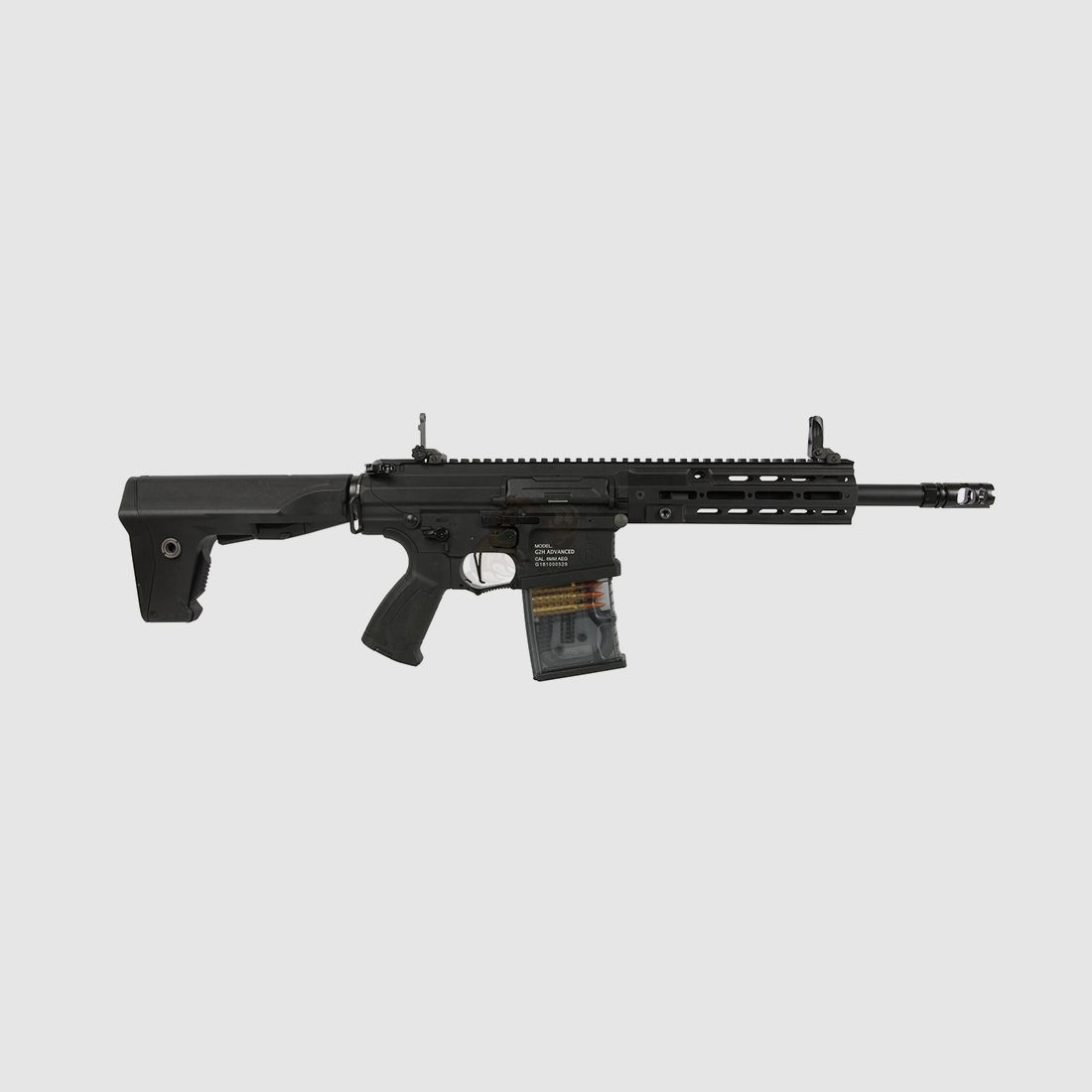 G&G TR16 SBR 308 Mk1 G2H mit ETU in Schwarz Airsoft S-AEG frei ab 18