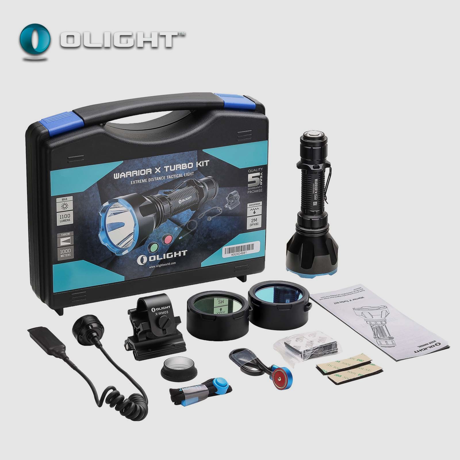 OLIGHT Warrior X Turbo Jagdset