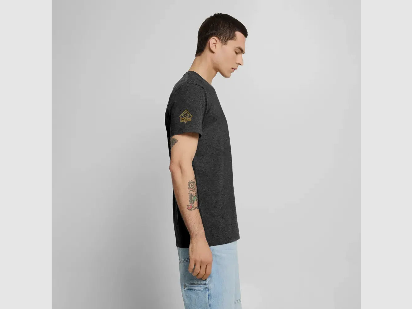 PUMA Heren Premium T-Shirt "PUMA Heritage Logo Back", afbeelding 12 van 46