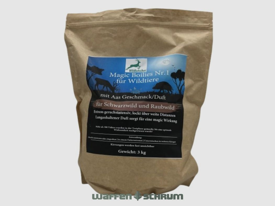 Wildlutscher Magic Boilies Nr.1 3 kg Aas-Duft