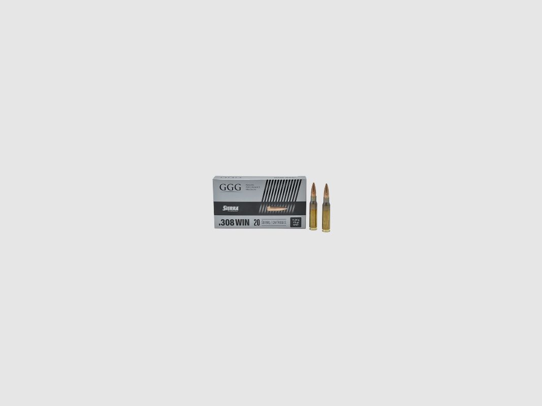 GGG 308WIN - 175GR HPBT