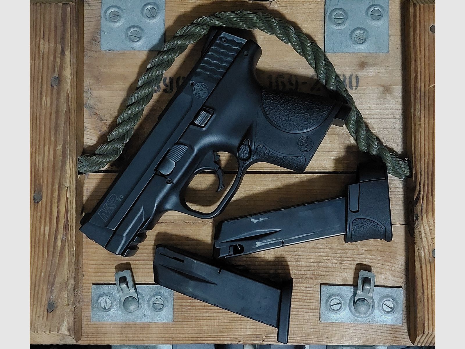Smith&Wesson M&P9c 9 mm P.A.K (PTB 984)