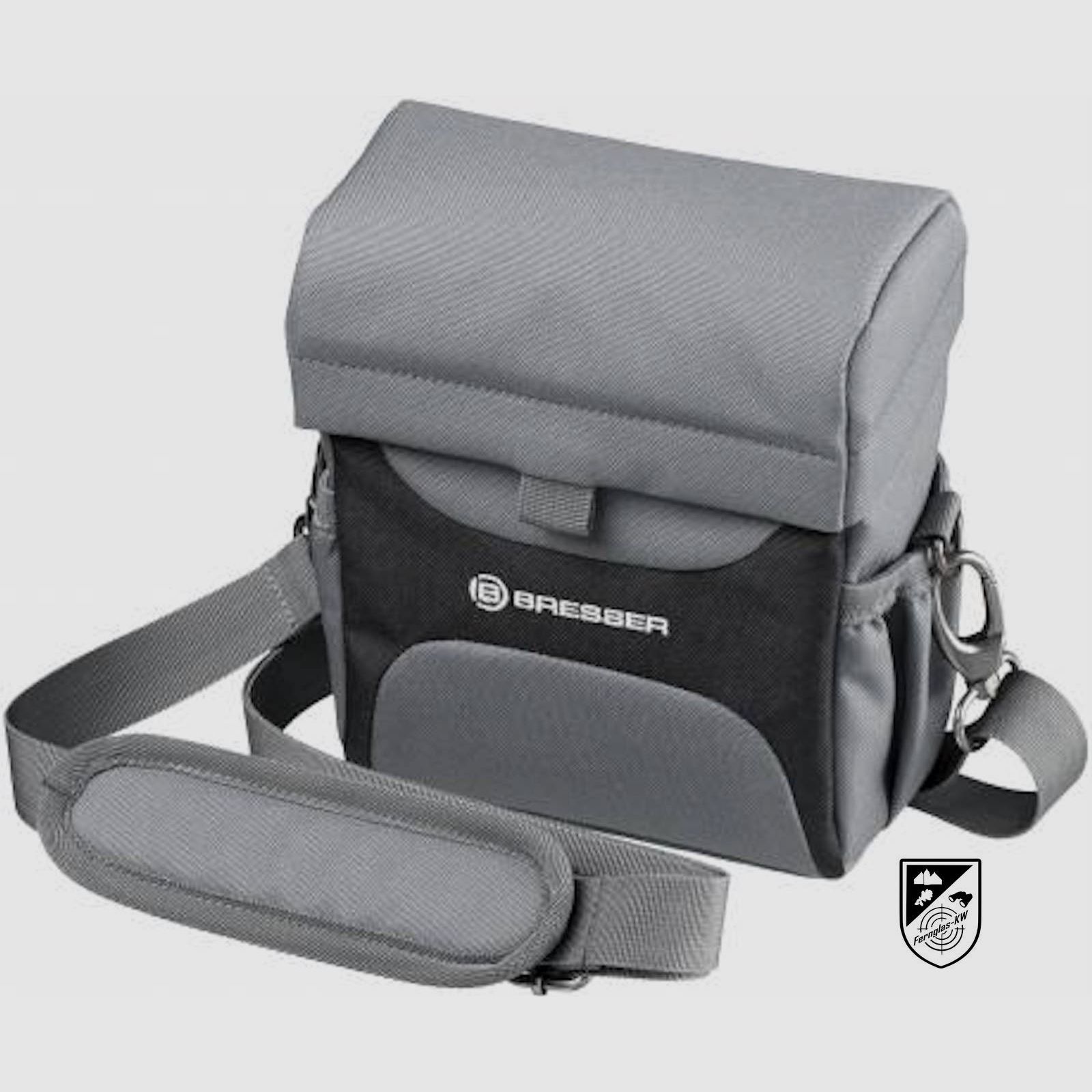 BRESSER 1720857 Pirsch ED 8x56 prismáticos recubiertos de fase con bolsa y correa