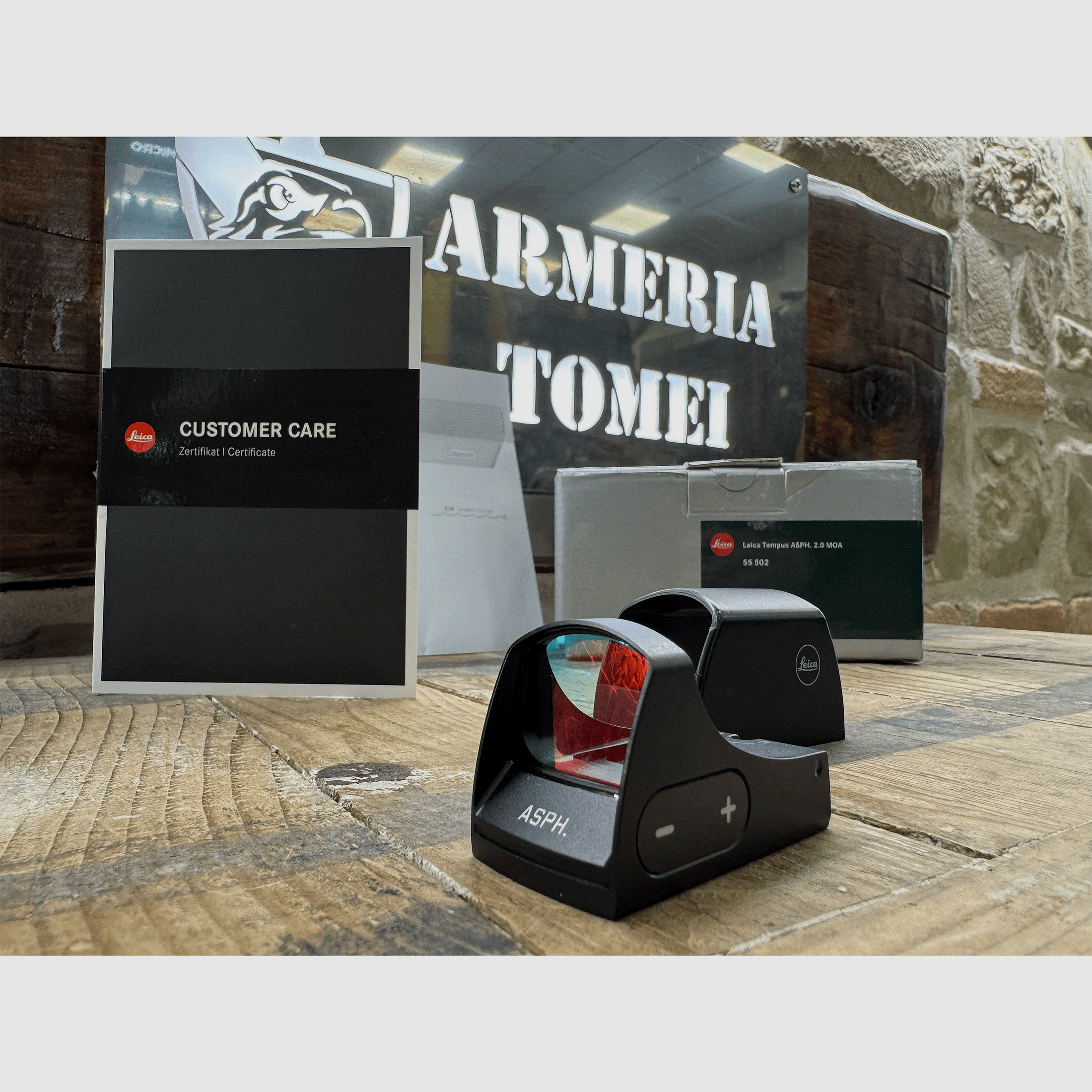 GEBRAUCHT – ROTPUNKT – LEICA – TEMPUS ASPH 2.0 MOA, Bild 1 von 3