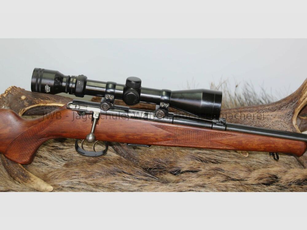 Anschütz 1516 met Tasco 3-9 x 40 .22WinMag