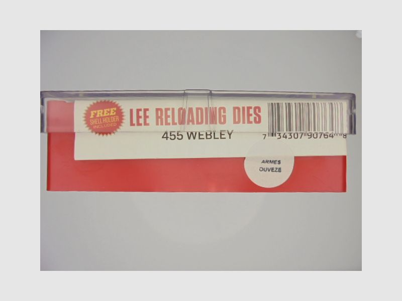 JEUX OUTILS CARBURE LEE CALIBRE 455 WEBLEY, image 1 sur 2