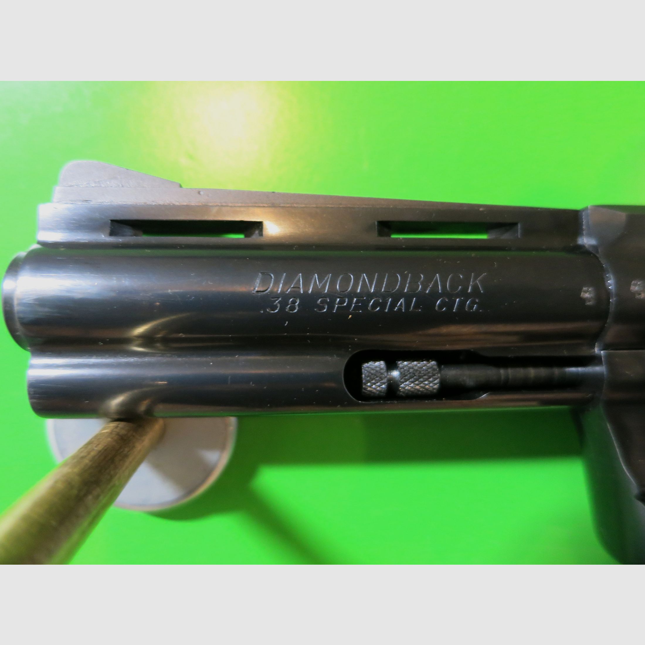 Revolver COLT Diamondback .38 Special, 4" barrel CTG, collector's weapon #53-