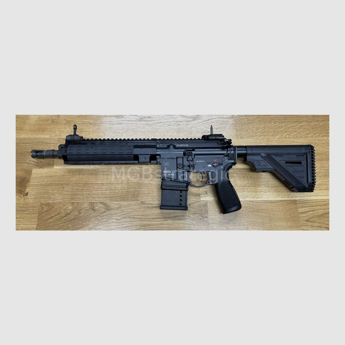approvato sportivamente! H&K MR223 A3 canna da 11" fucile semi-automatico .223Rem - Heckler & Koch - molti accessori approvati nella valutazione BKA! versione civile H&K 416 G95