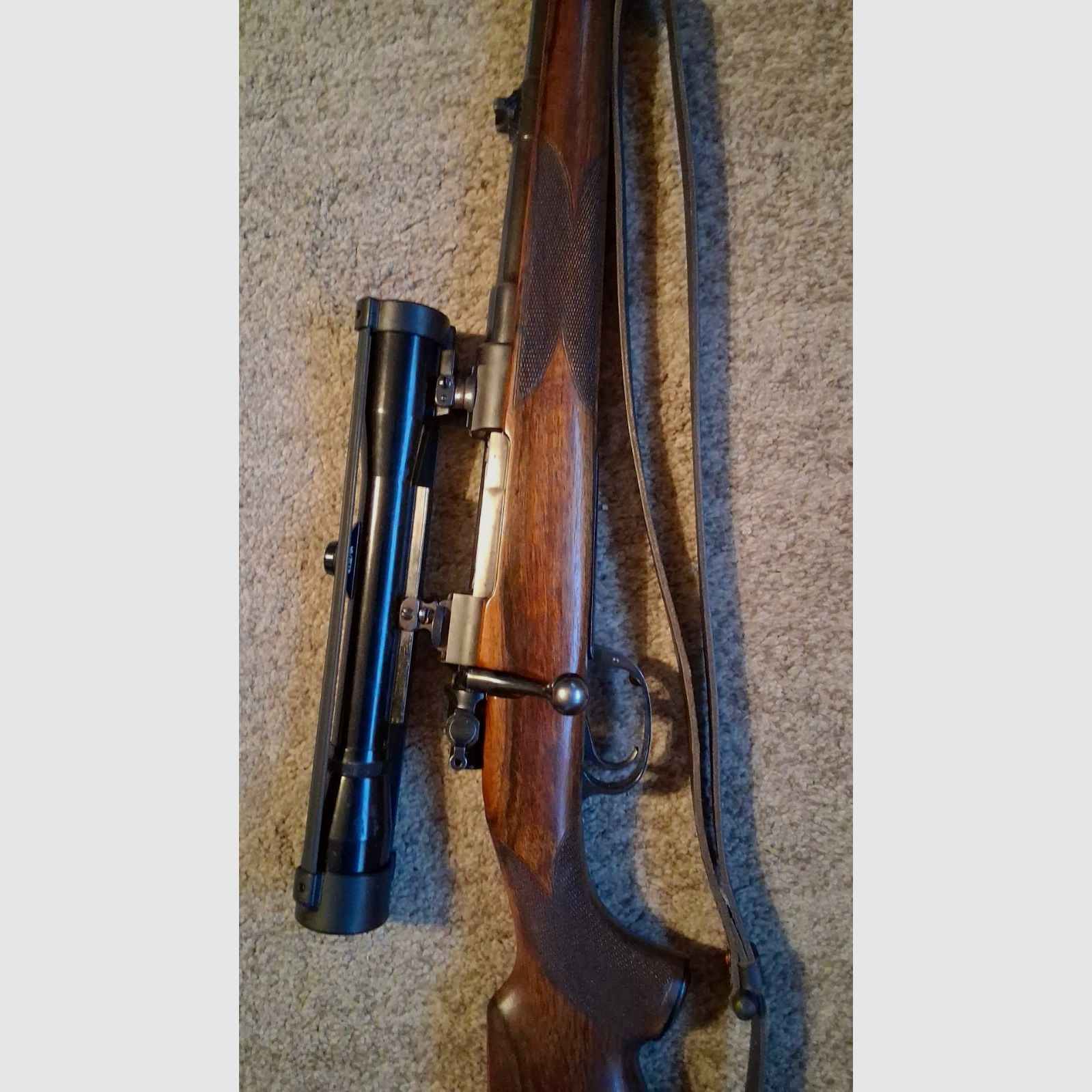 Langwaffe Brünner Repetierbüchse 7x57 mit Zielfernrohr Hubertus 6x40