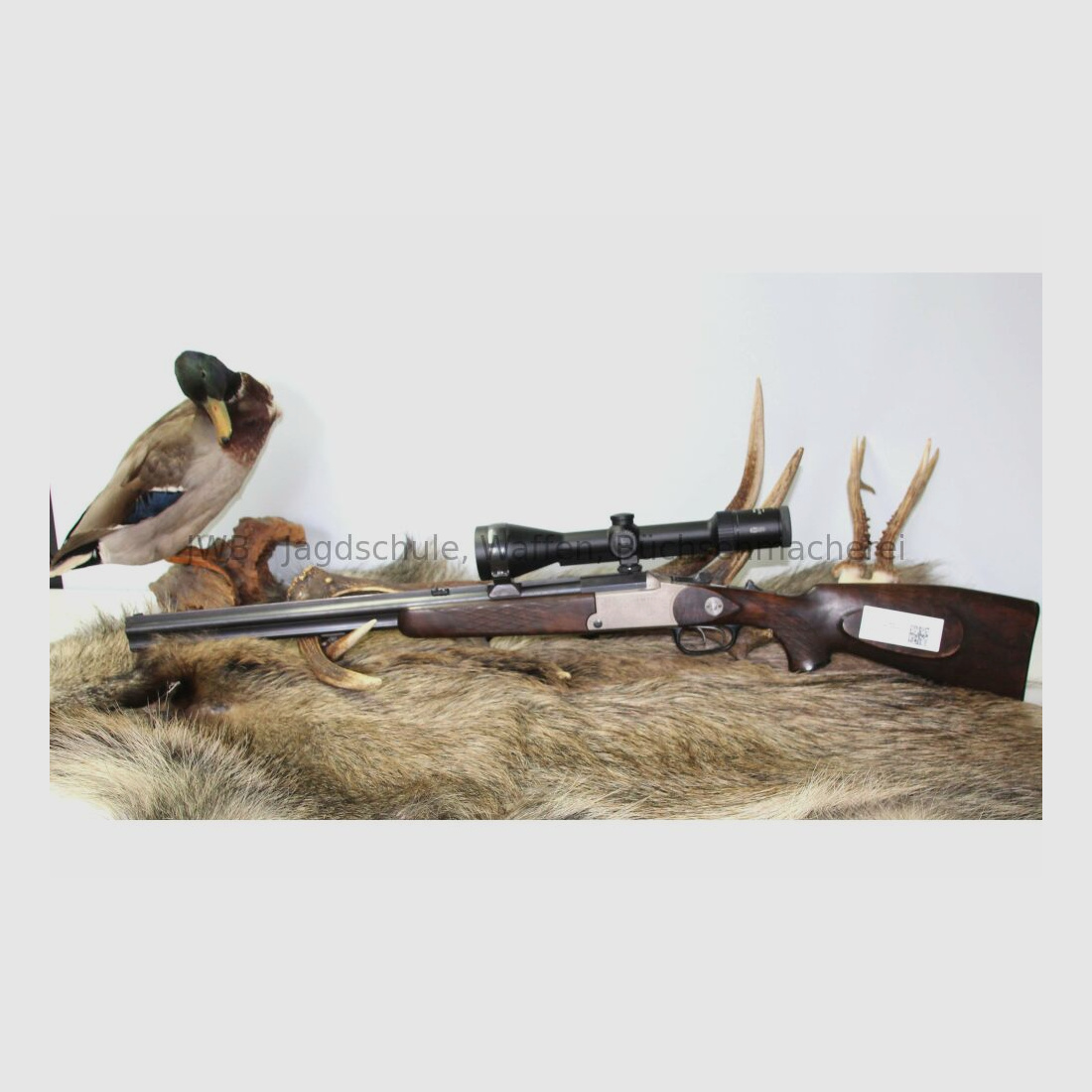 Blaser 700 met Meopta R2 en inbouwloop kaliber .222 Rem. - Bergstutzen 7x65R;16/70