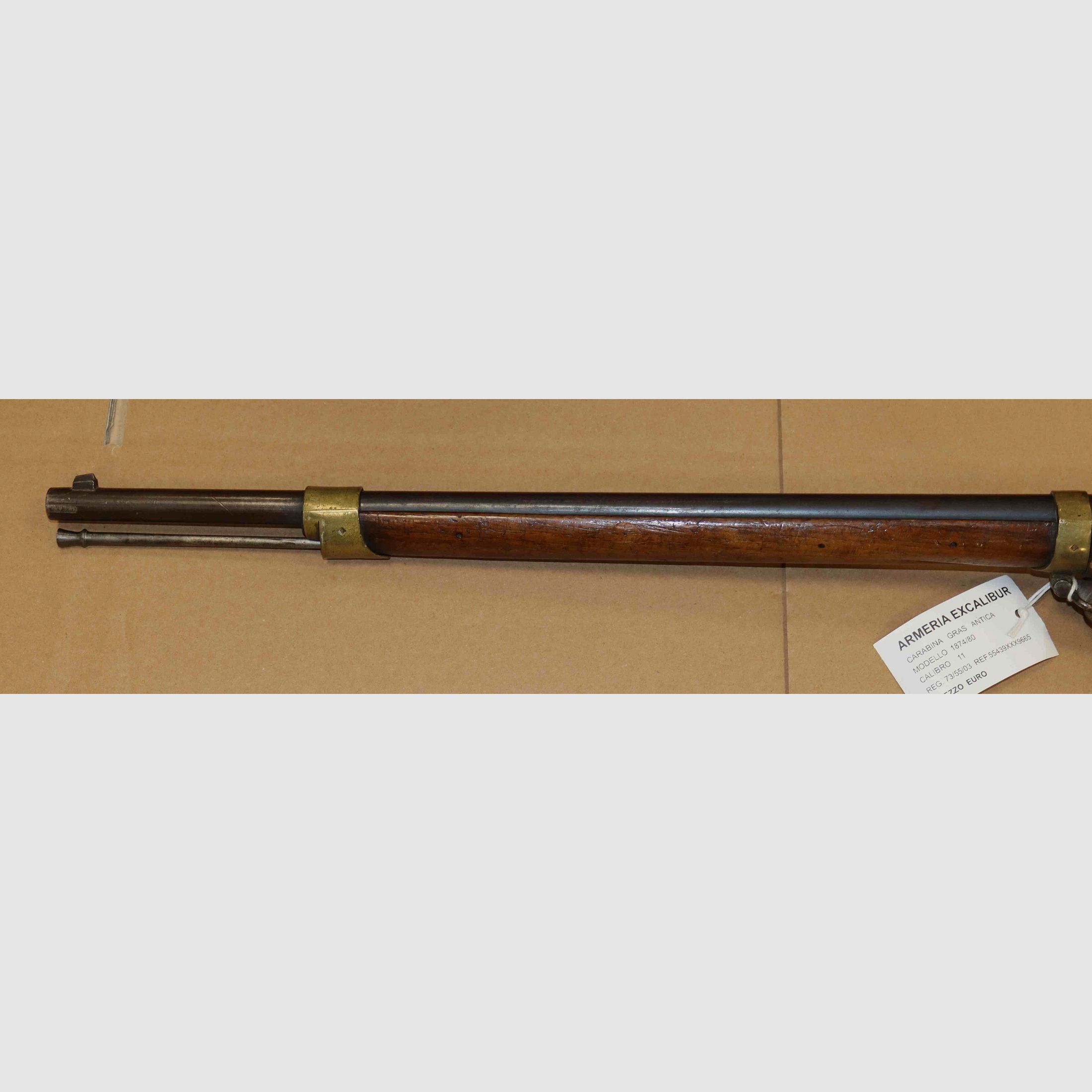 Carabina Gras Saint Etienne Modello 1874/80 Calibro 11 MM, immagine 4 di 12