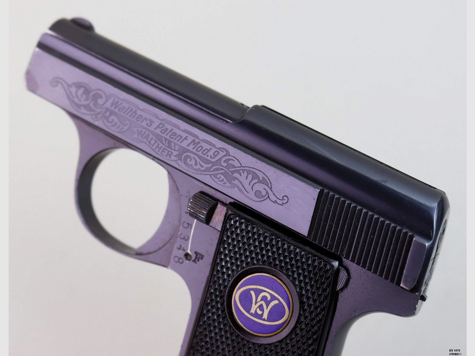 Walther mod. 9 Luxury pistol cal. 6.35 mm matr. 615348, image 6 of 9