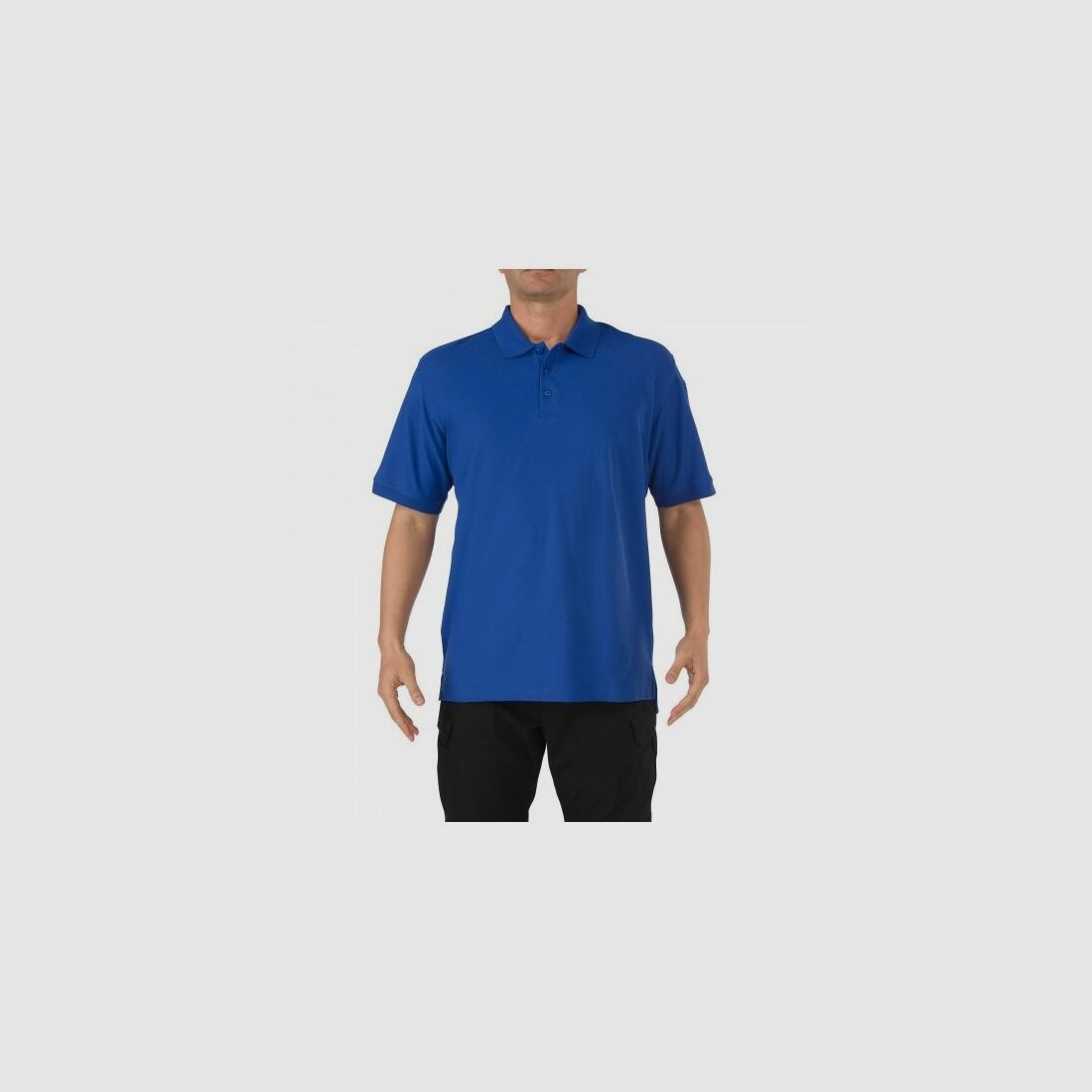 'Polo Utility a Maniche Corte 5.11 Uomo Argento Tan M'