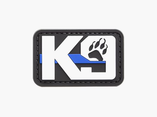 K9 Thin Blue Line Design PVC Patch