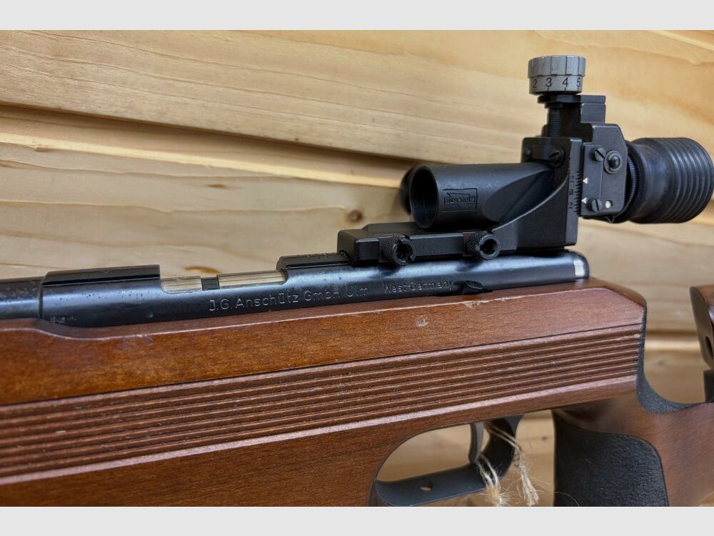 Einzelladerbüchse Anschütz Mod.: 1903 Kal.: .22lr mit Diopter / Matchgewehr .22lr