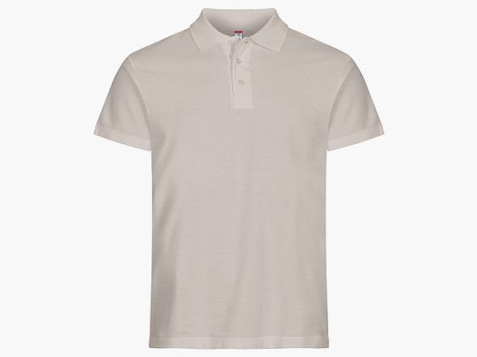 Clique Poloshirt Hombre Gris Piedra