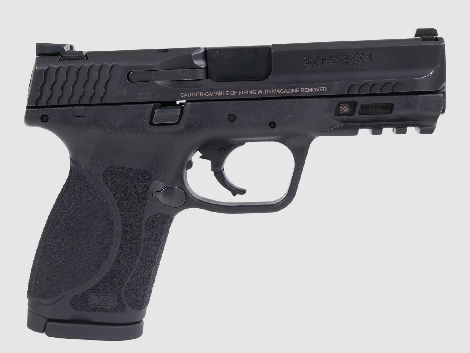 Smith & Wesson M&amp;P M2.0 COMPACT (Vorführwaffe), Kaliber 9mmLuger || Pistole