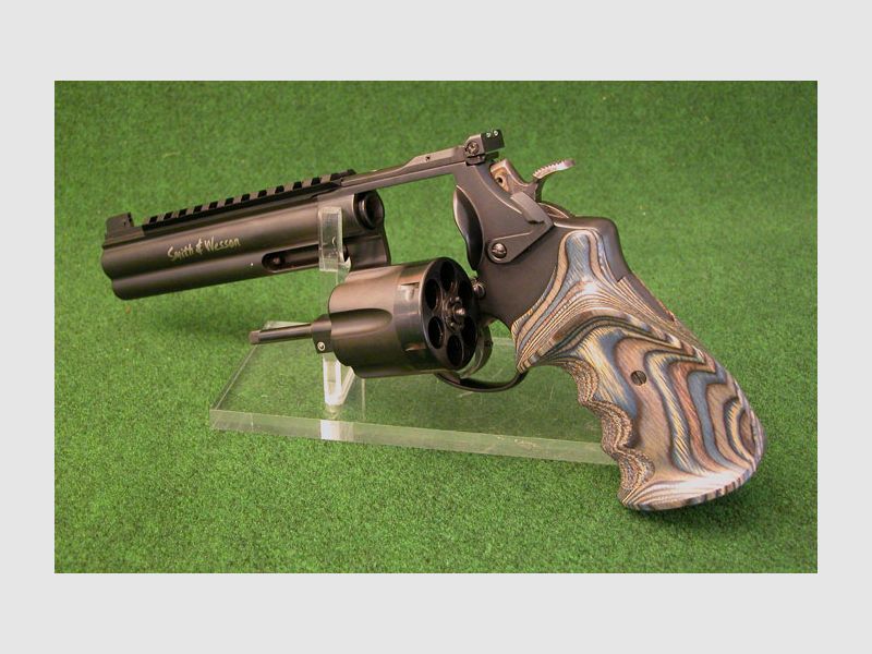 CIBLE PERSONNALISÉE NOIRE S&W Mod. 29-5, 6,5" pouces .44 Magnum