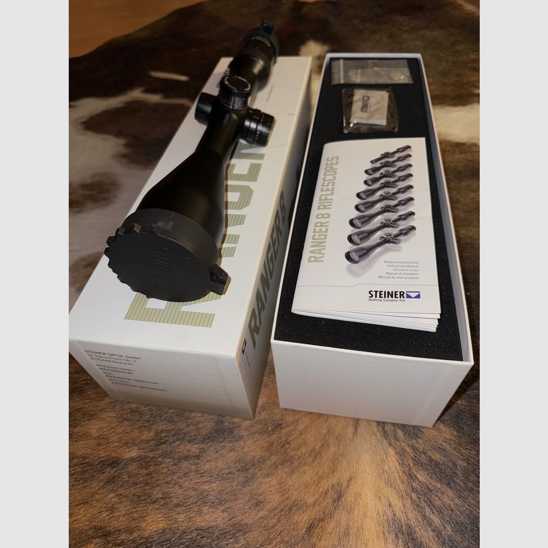 Steiner Ranger 8 4-32x56 BT riflescope