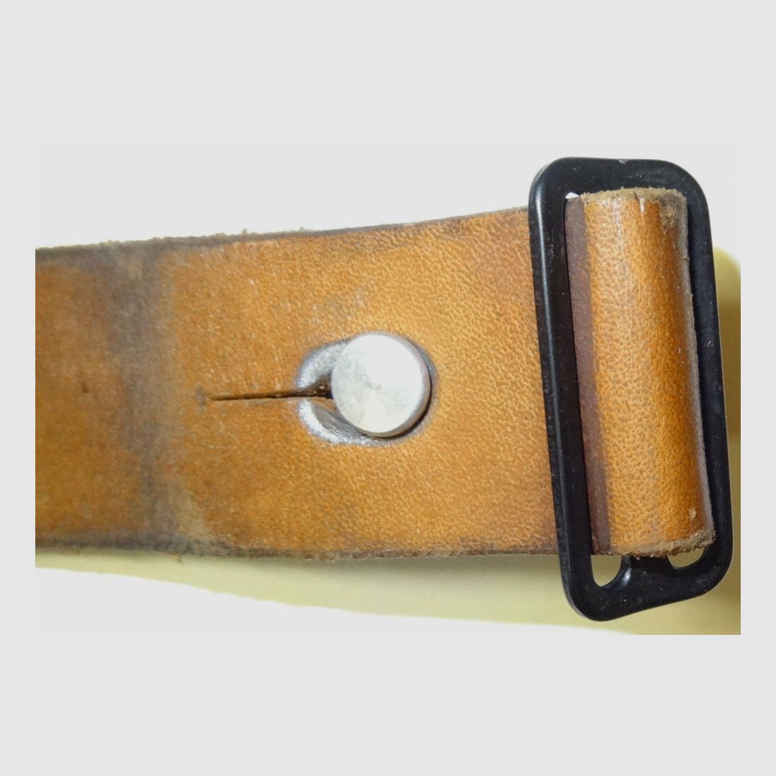 SIG leather strap/carrier strap complete for Swiss service rifle Stgw.57, SIG PE57, SAR M57 SWISS MATCH