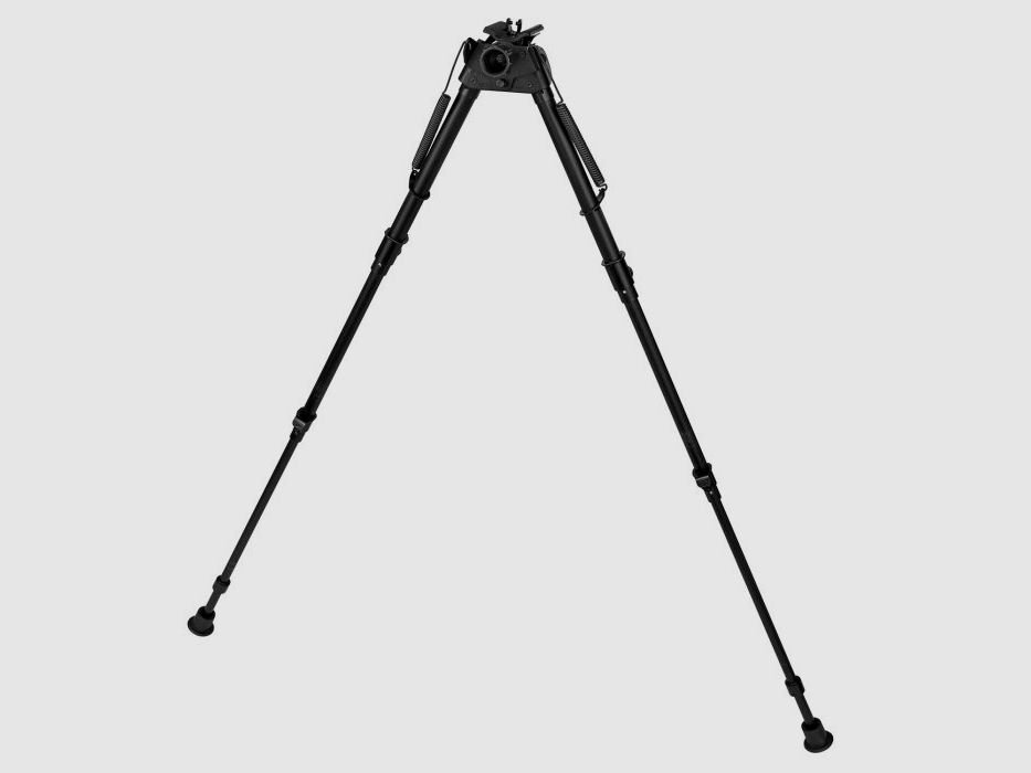 HARRIS Zweibein 13,5–27" mit Drehgelenk, stufenlos (Black)