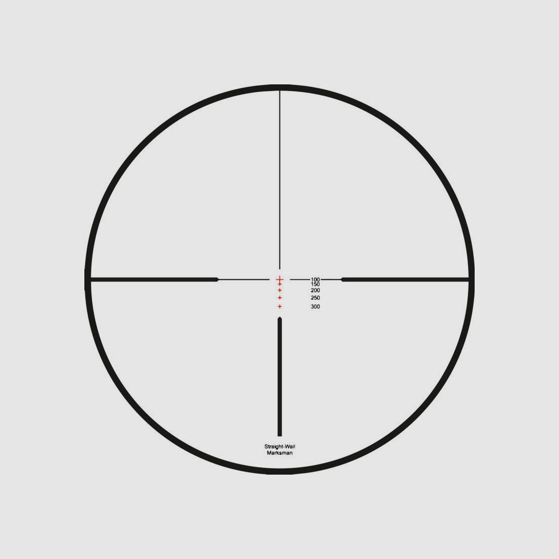 Hawke Vantage IR 3-9x40 Zielfernrohr – Straight-Wall Marksman (9x), Rot/Grün – 1" – HAW14217