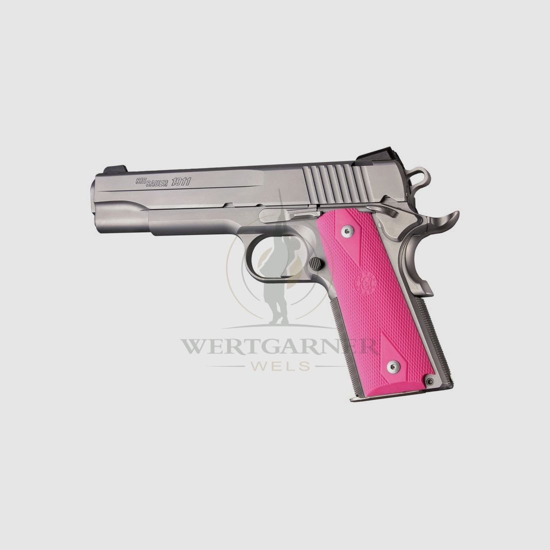 Hogue Pannelli Grip Diamond Pink per 1911