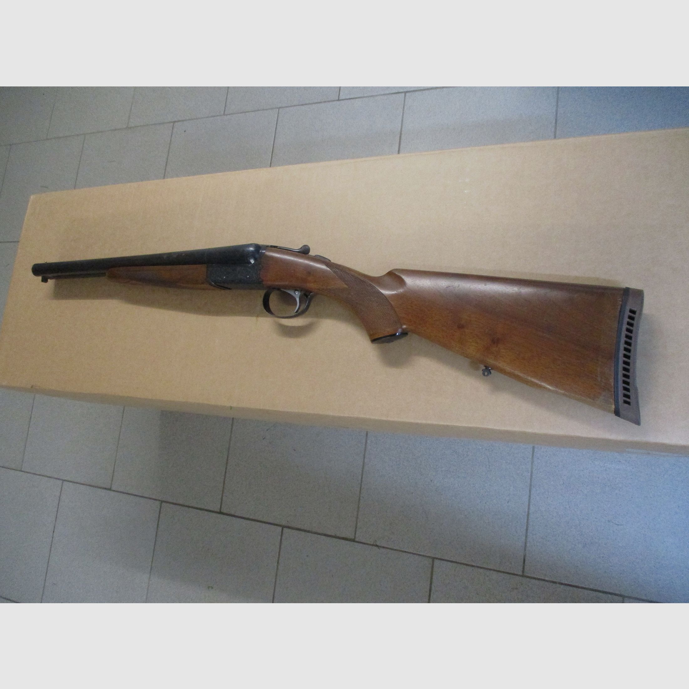 SKB fusil de chasse, fusil juxtaposé avec un seul détente 12/70, image 1 sur 2