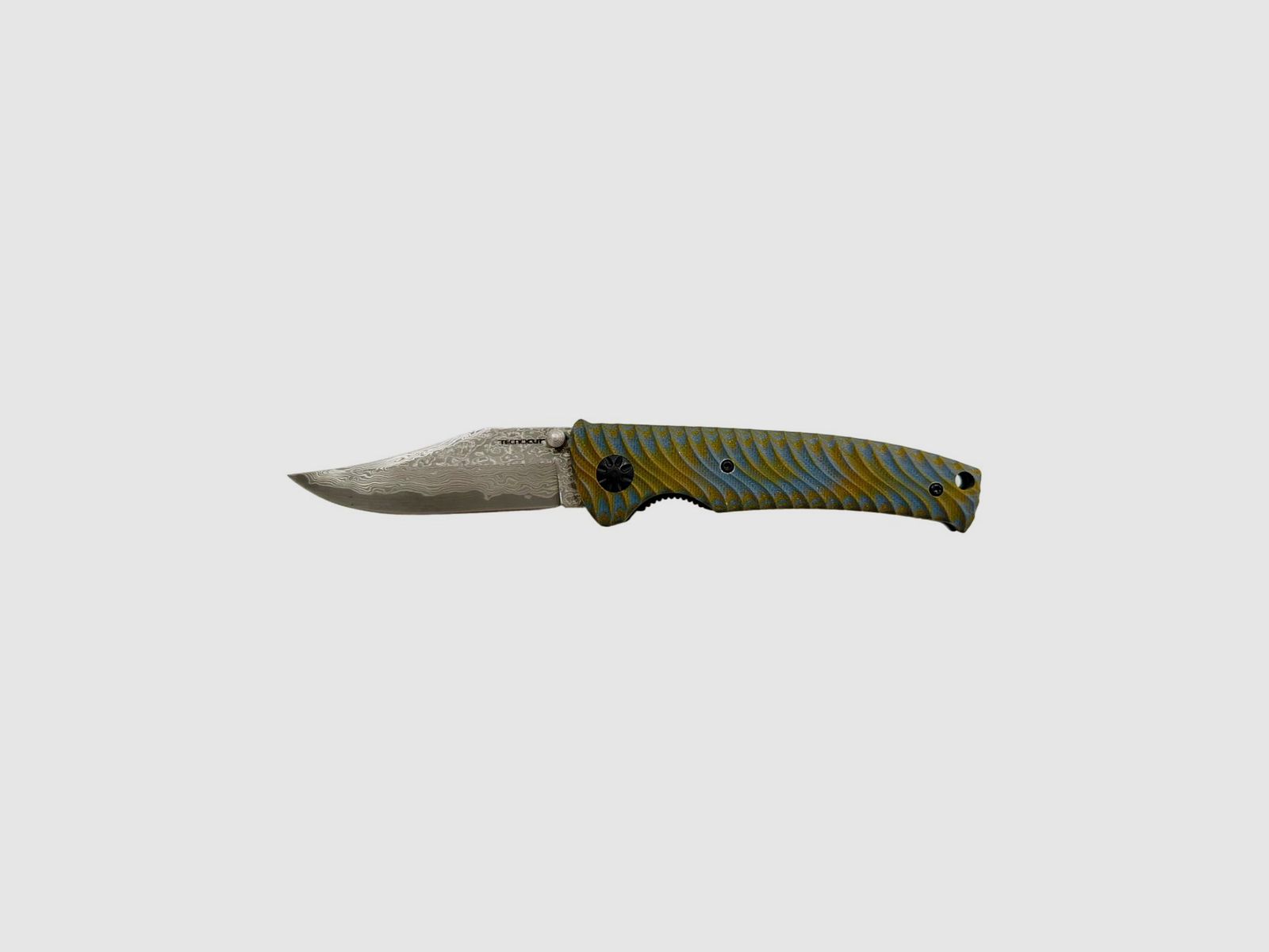 Tecnocut - Clip Point Messer Damasco Griff G10, Bild 1 von 3