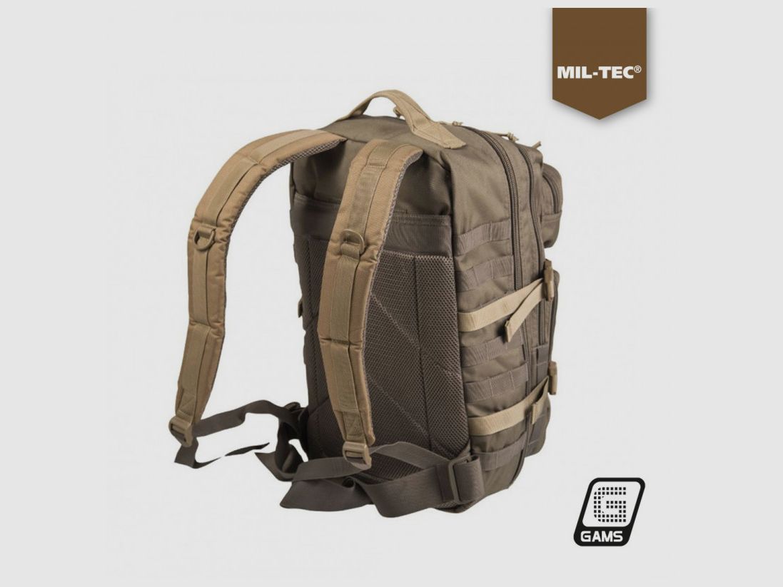 36 Liter Rucksack mit Molle-System in zwei Farben – MILTEC, Bild 2 von 4