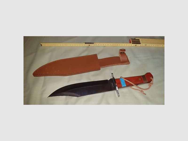 Messer Bowie Knife Machete Jagdmesser Outdoor mit Scheide