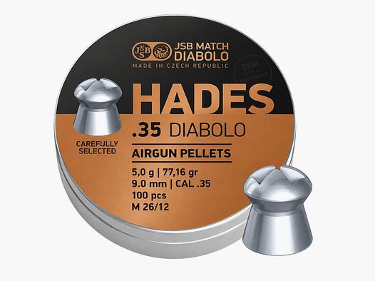 JSB Hades 9 mm .35 77,16 gr – 100 Stk.