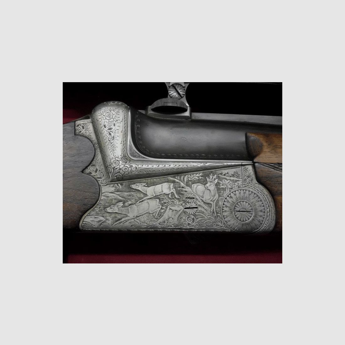 Anton Sodia break-action rifle with BBF & BDF interchangeable barrel