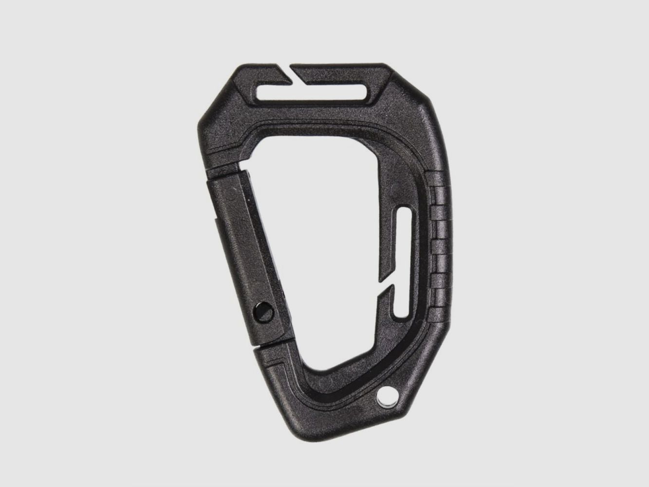 Molle Karabiner Tactical 2er Set Schwarz