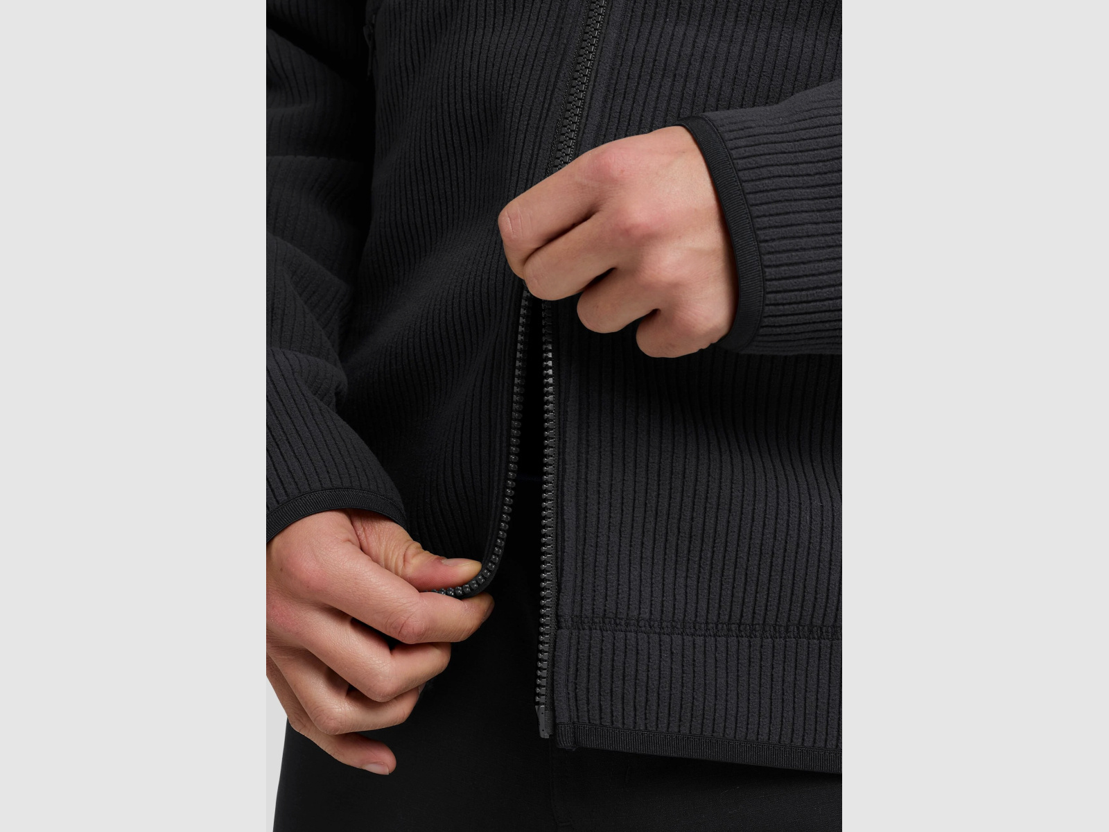 JACK WOLFSKIN Lake Ridge Jkt M Fleecejacke Herren Black