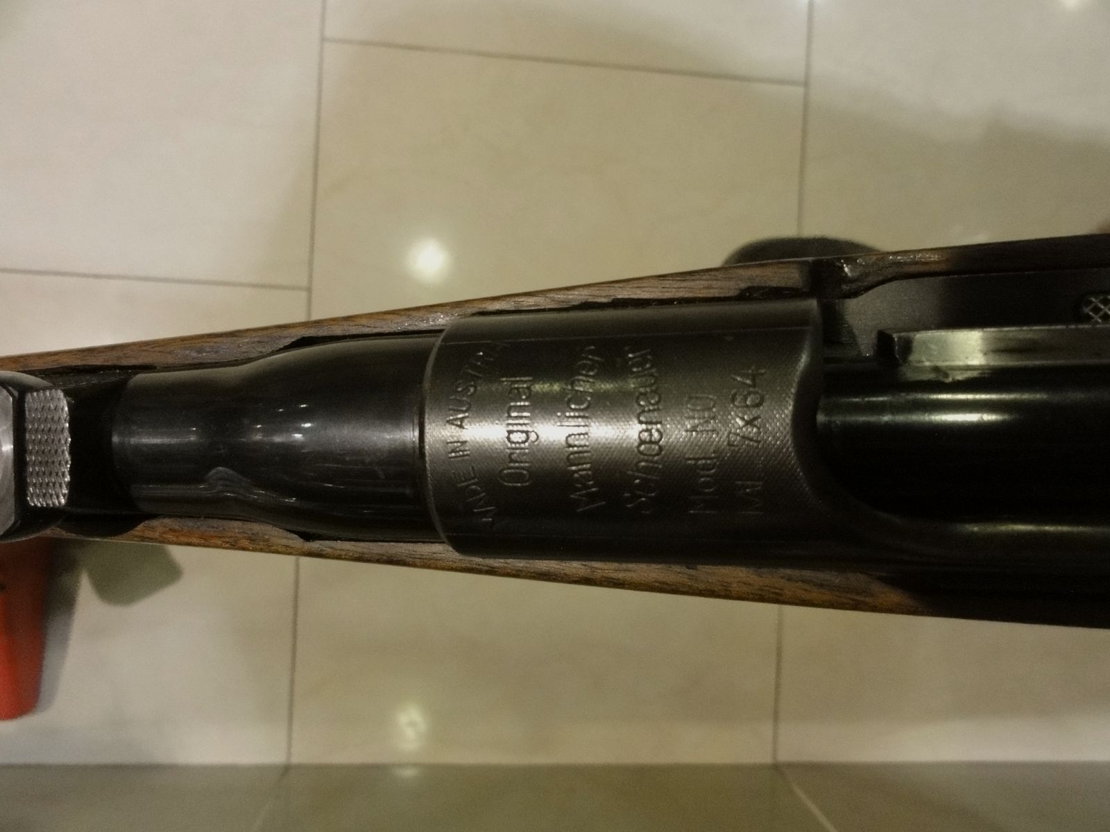 Mannlicher Schoenauer bolt-action rifle cal. 7x64 + riflescope, image 4 of 4