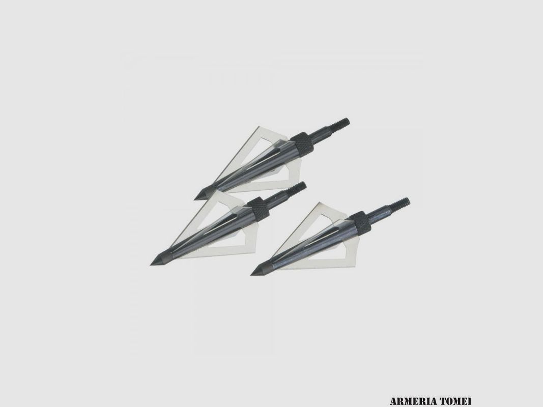 MAN KUNG – JAGDSPITZEN MIT 4 KLINGEN SET MIT 3 STÜCKEN (CF142F)