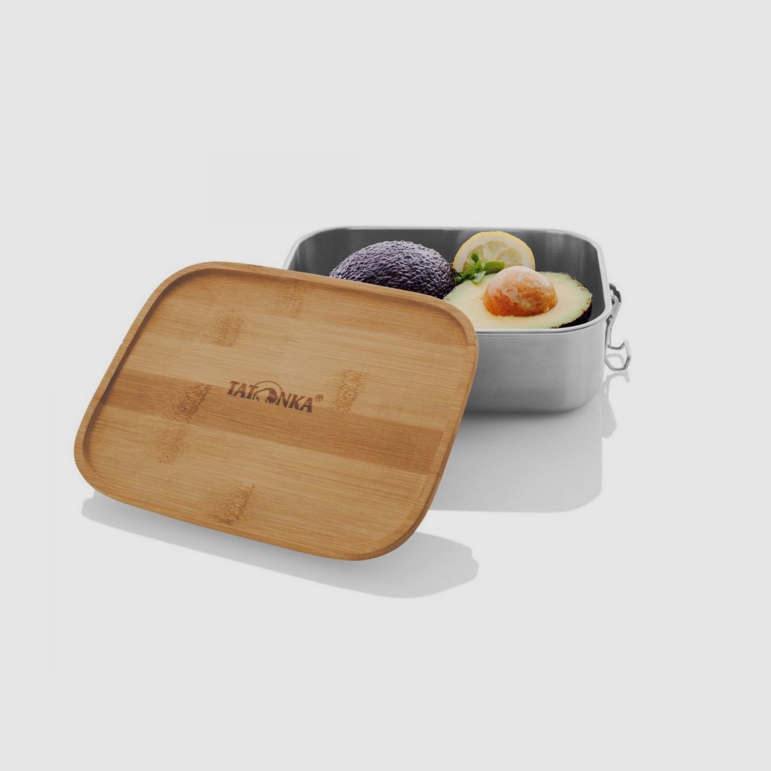 TATONKA Lunch Box I 1000 Bamboo Edelstahl-Brotdose