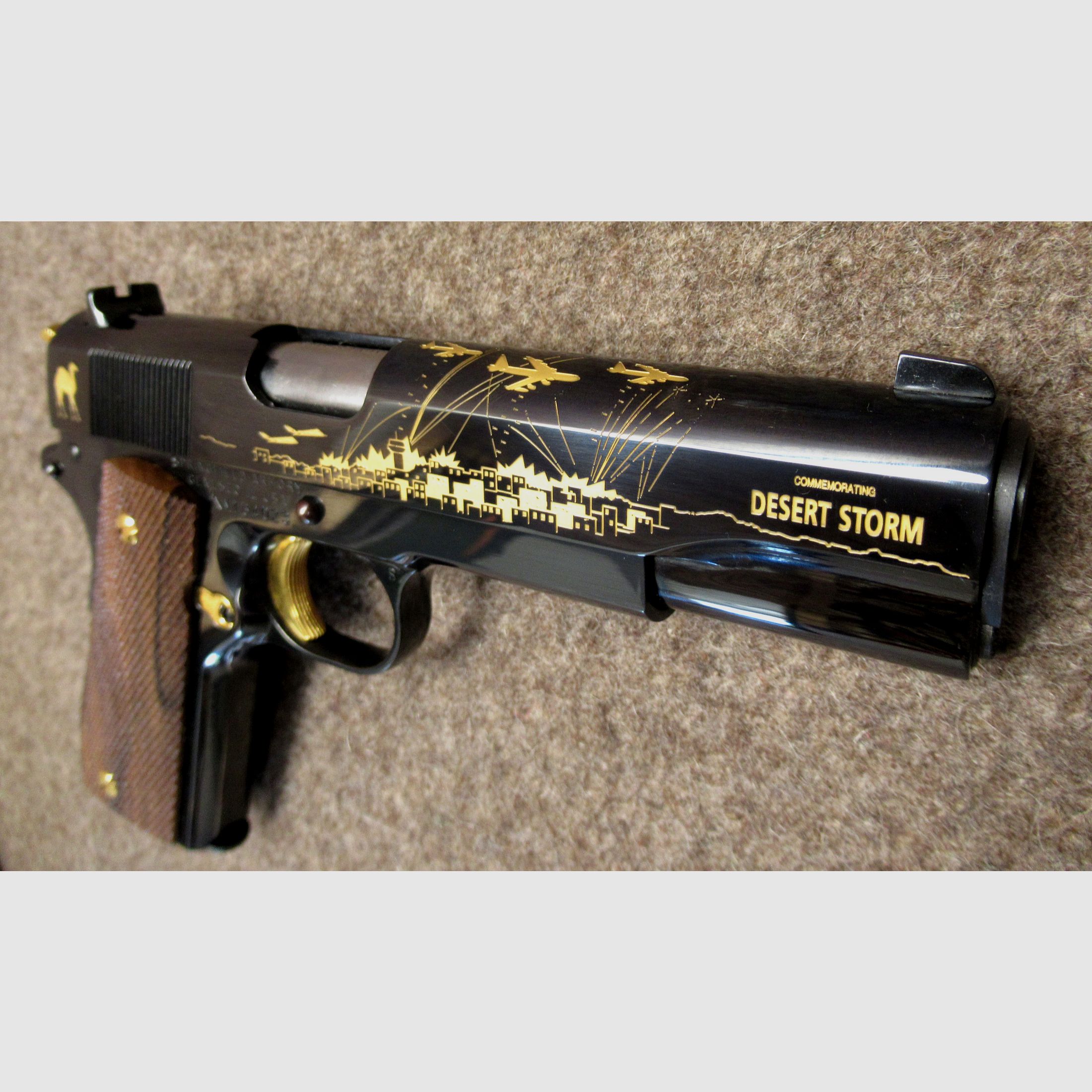 Pistole SPRINGFIELD ARMORY mod. M1911A1 Gulf Victory Series Kal. .45acp, Bild 4 von 5