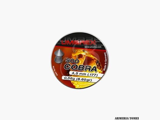 PALLINI ARIA COMPRESSA – UMAREX COBRA DIABOLO 4.5 MM 0.52G -500PZ