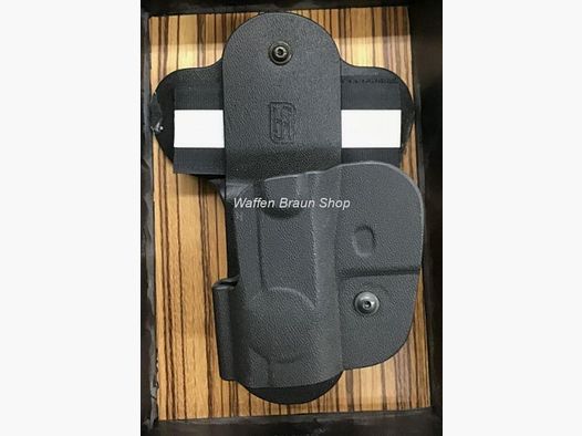 Holster Hoppner & Schuhmann für CZ75, Schwarz, Kunststoff