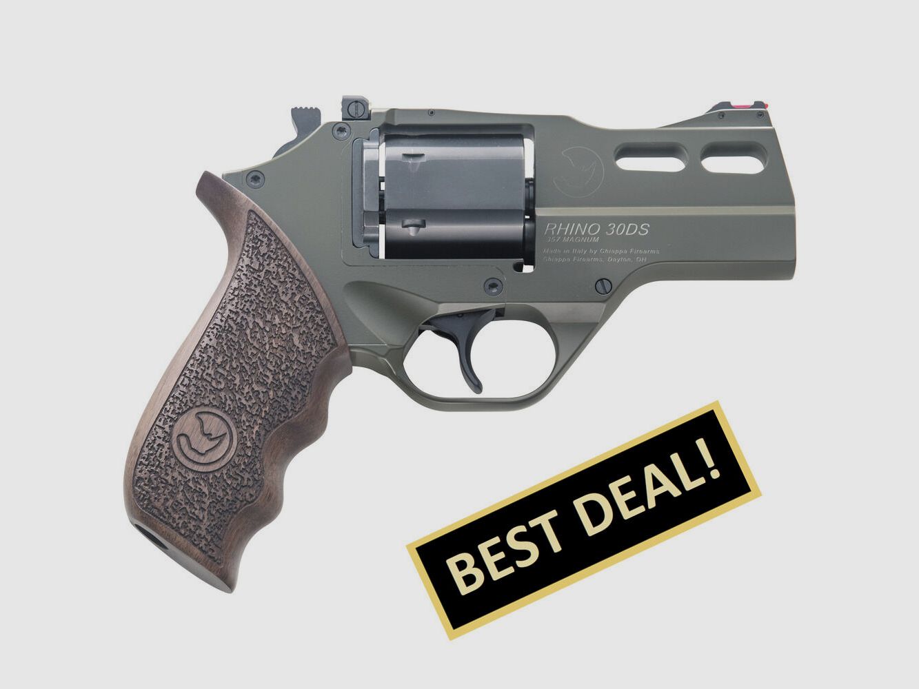 Chiappa Rhino 30 DS - Hunter OD Green .357 Mag