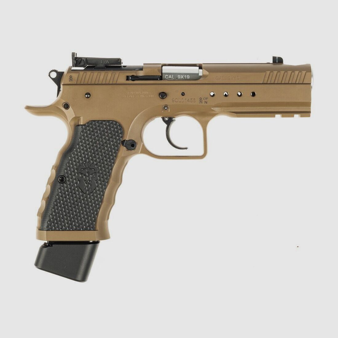 Pistole Tanfoglio Heptagon Tactical 9×19 K FDE, Bild 1 von 8