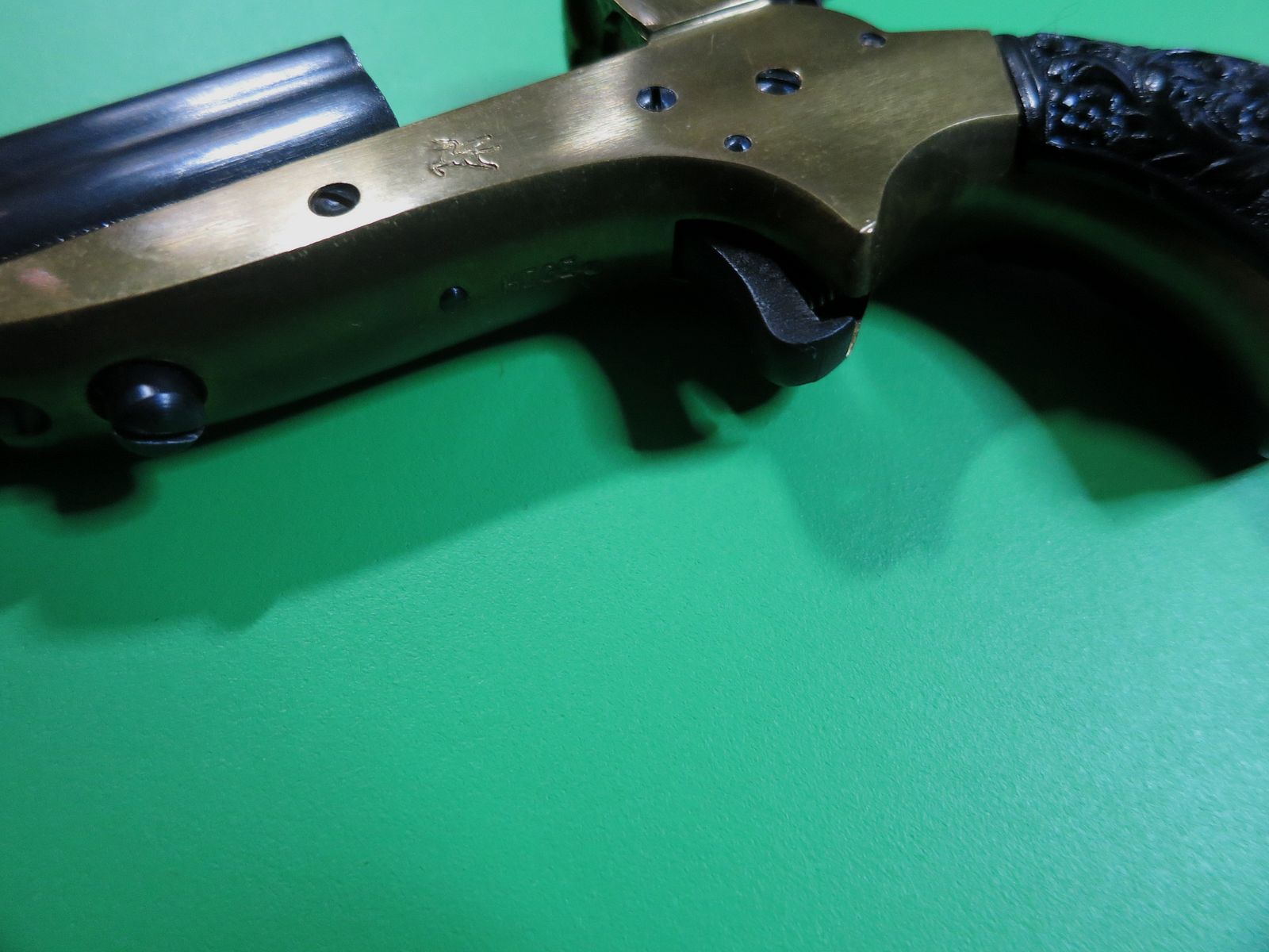 Uberti New Derringer Pepperbox pistola a 4 colpi nel calibro .22 short, copia della Sharps Pepperbox     #54