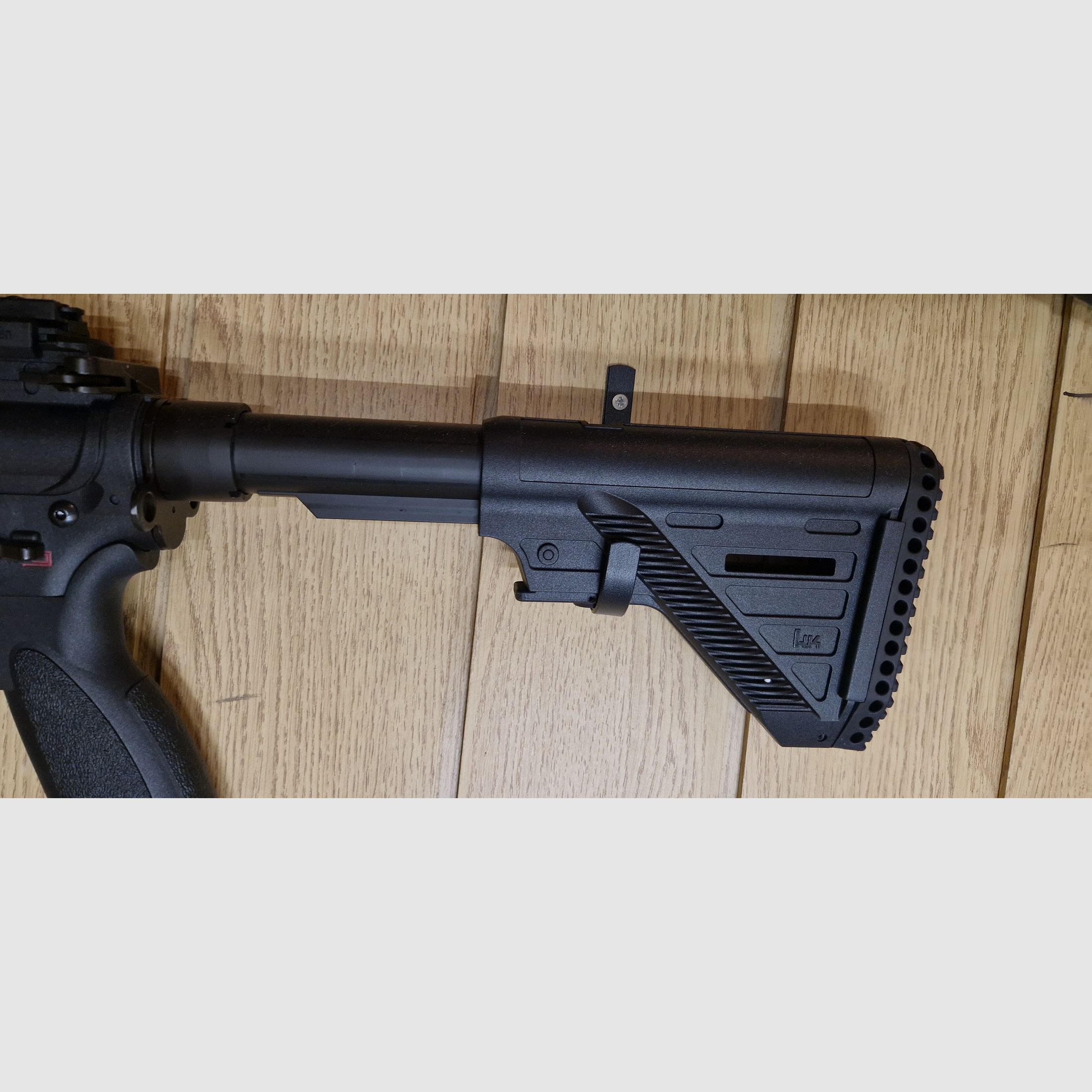 HK416A5 Sportsline + silenziatore + mirino a punto in super stato 6mm AEG