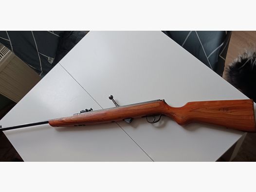 PREIS VB DDR Luftgewehr Haenel Modell 310 DEFEKT, mit 12er Magazin