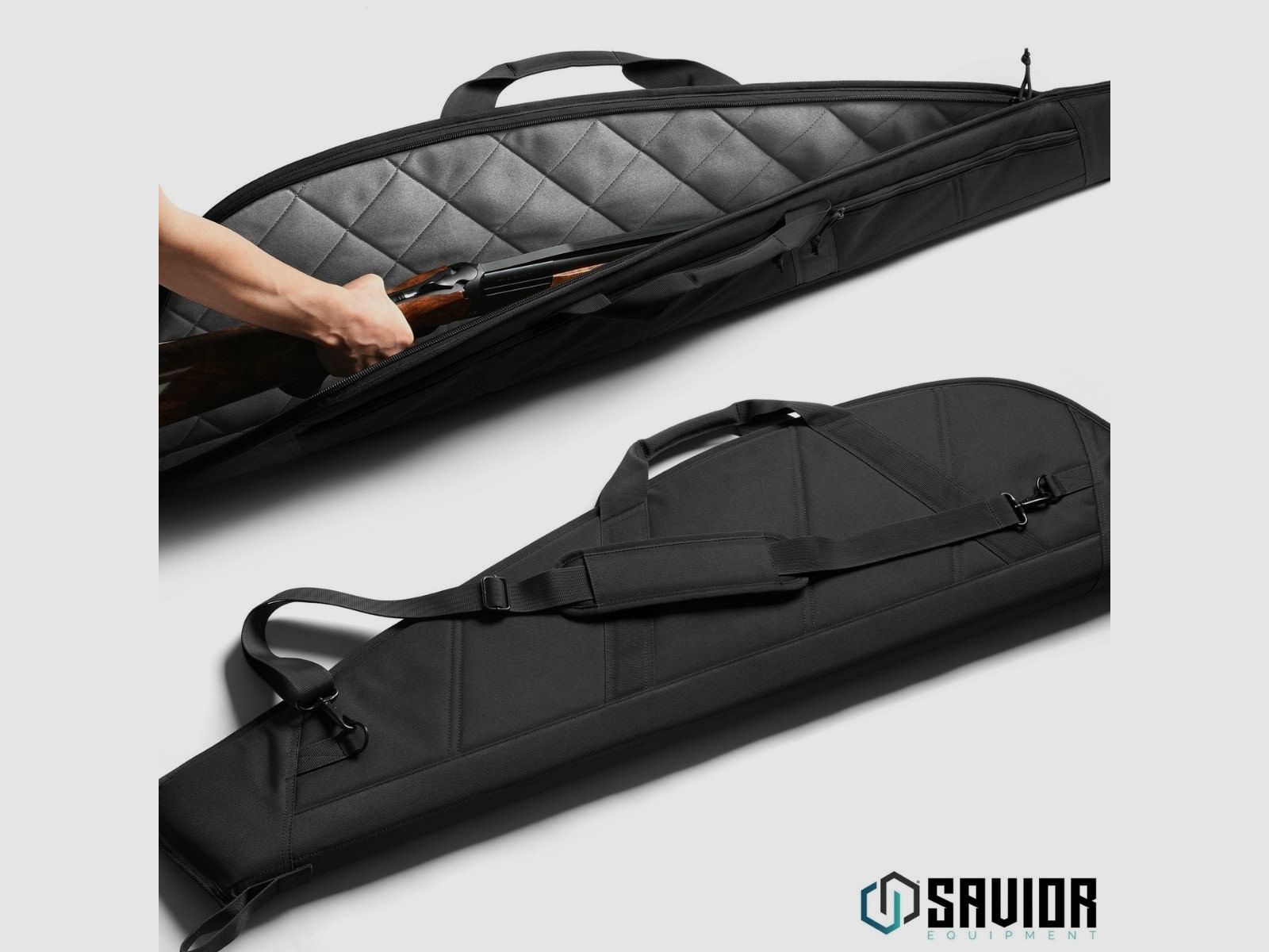 Savior - Housse pour une seule carabine – Étui de chasse Scout - 46" – Obsidian Black - RB-HT46-SG-BK, image 2 sur 7