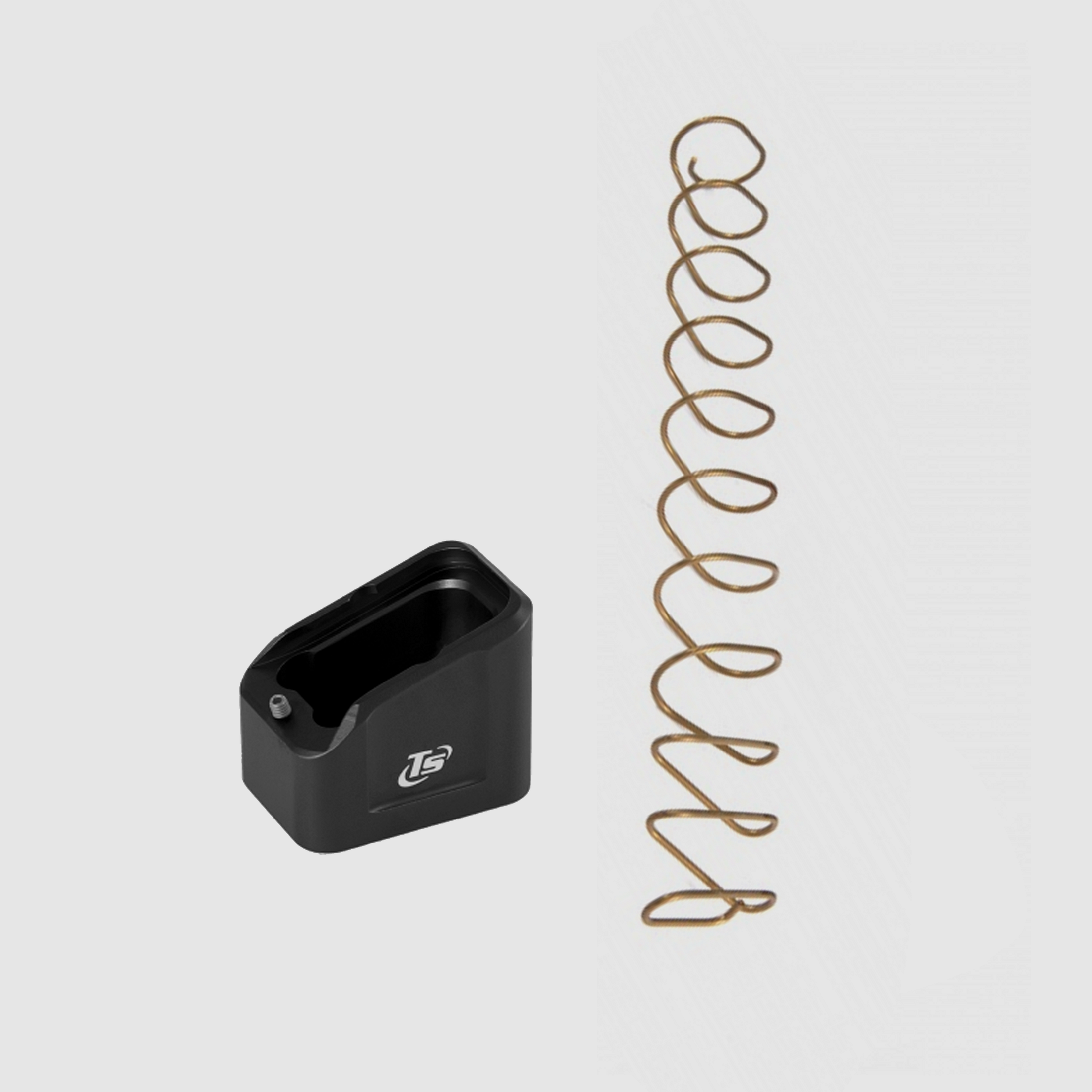 Stopka magazynka TST +5 Glock 9mm / .40S&W, PADGL141-BK Czarna - Toni System